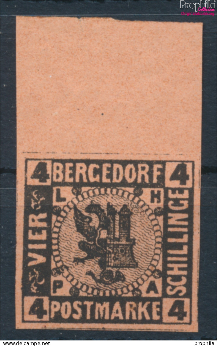Bergedorf 5ND Neu- Bzw. Nachdruck Postfrisch 1887 Wappen (10348797 - Bergedorf