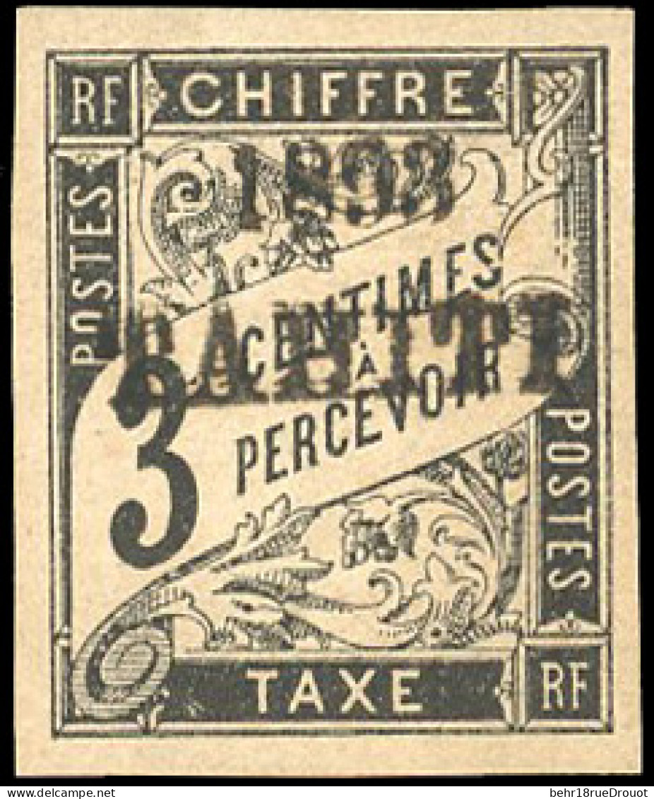 * 16 - Timbres-Taxe. 3c. Noir. Belles Marges. SUP. - Autres & Non Classés