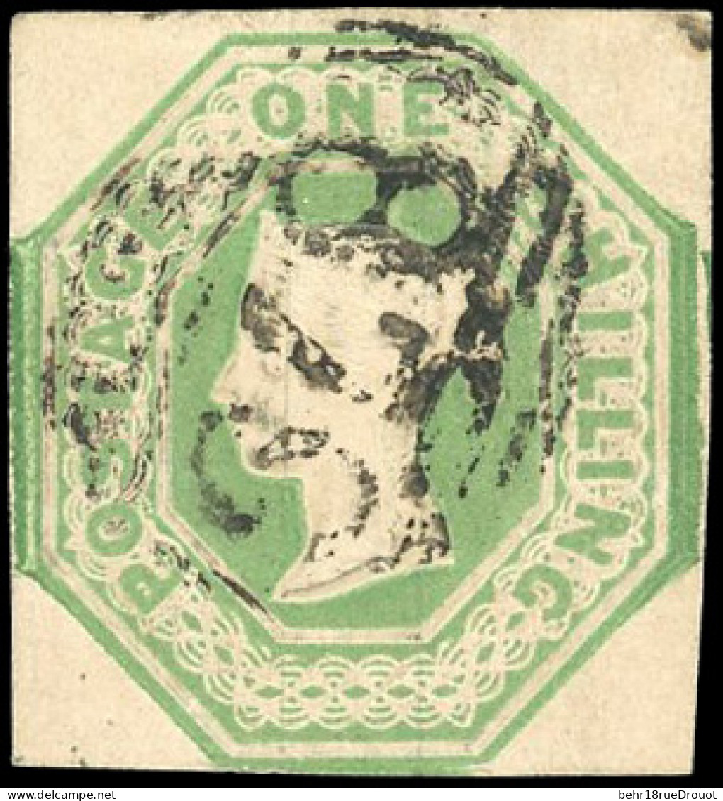 Obl. SG#55 - 1sh. Green. ''878'' Cancellation. VF. - Other & Unclassified