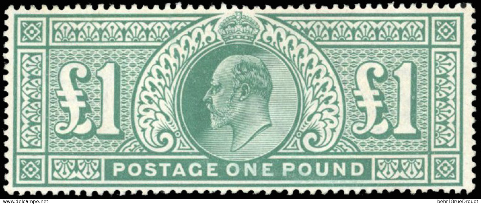 * SG#320 - 1£. Deep Green. VF. - Autres & Non Classés