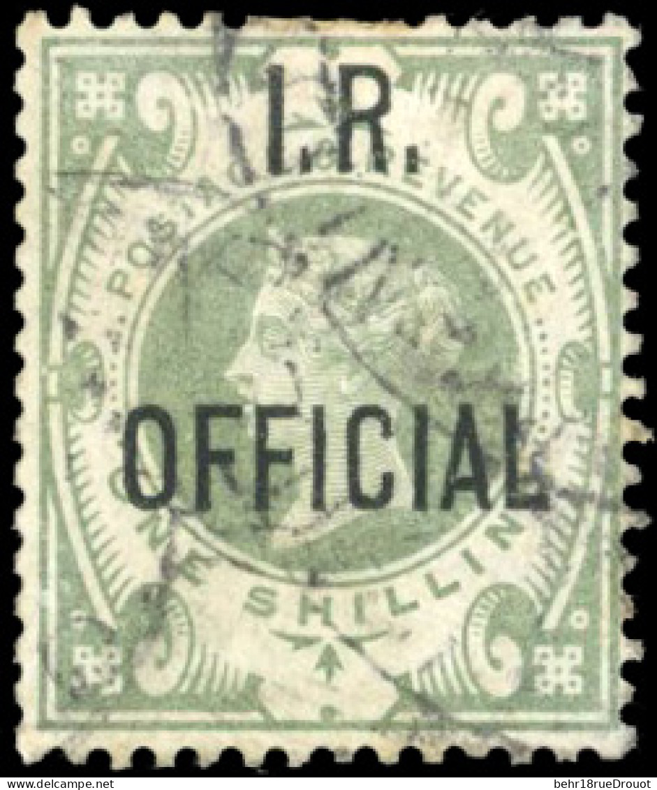 Obl. SG#O15 - Official Stamps. 1sh. Dull-green. VF. - Autres & Non Classés