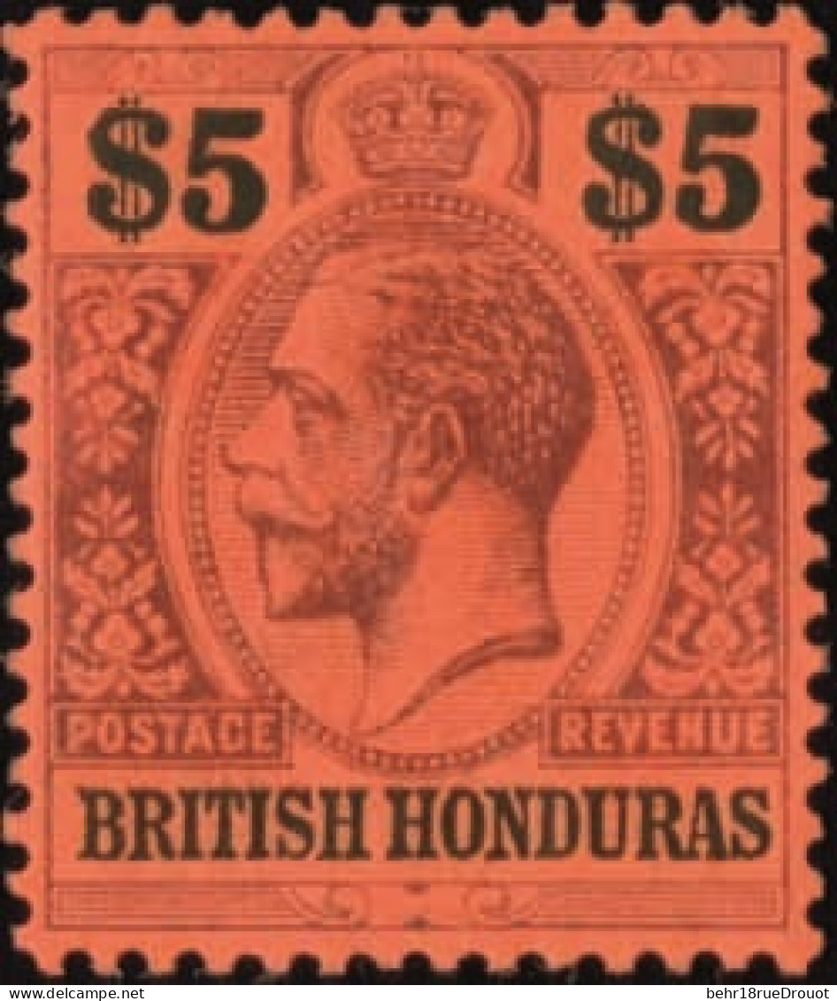 * SG#101 / 110 + 106a - George V. Complet Set. 11 Values. VF. - Brits-Honduras (...-1970)