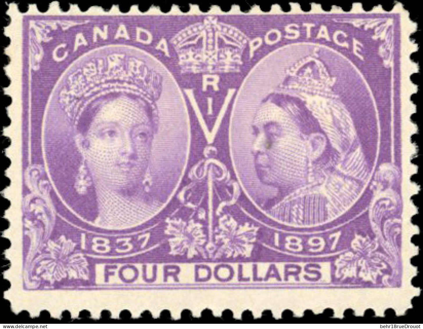 * SG#139 - 4$. Violet. VF. - Autres & Non Classés