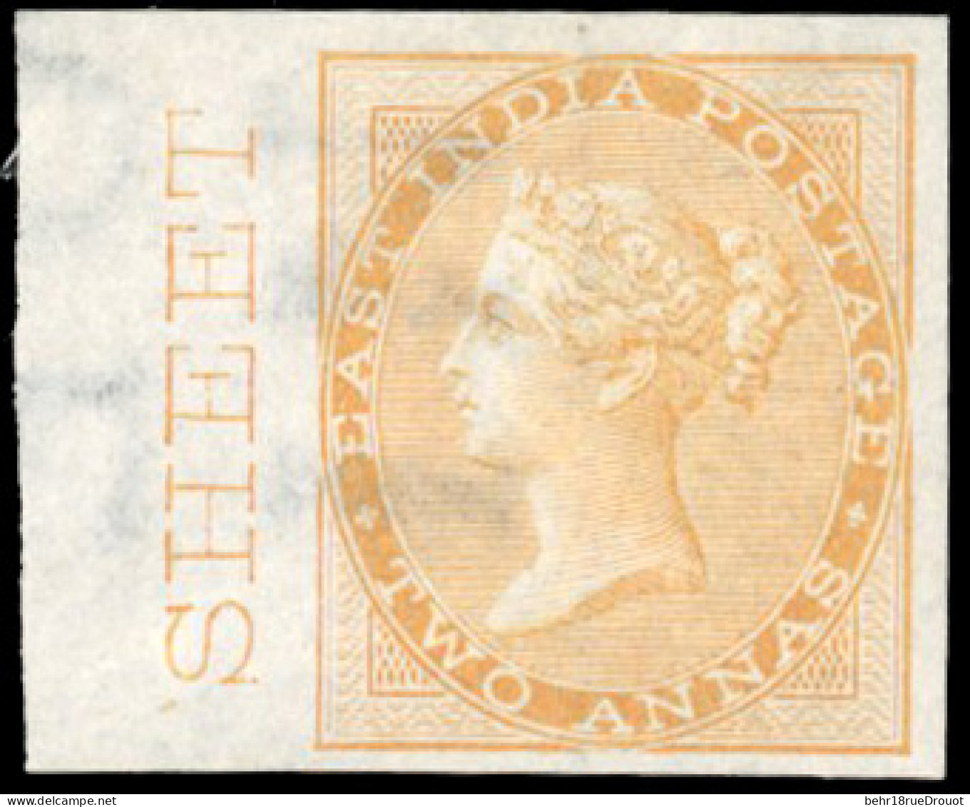 (*) SG#42a - 2a. Yellow-buff. Imperforate. No Wmk. Unused. No Gum. Is Genuine. Shows Marginal Watermark, Of Unissued Sta - Fiji (...-1970)