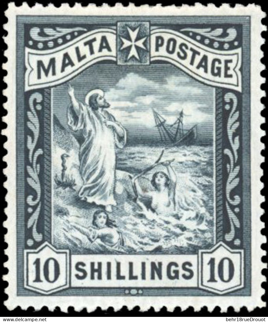 * SG#31/35 - Set Of 5. Complete Set. VF. - Malta (...-1964)