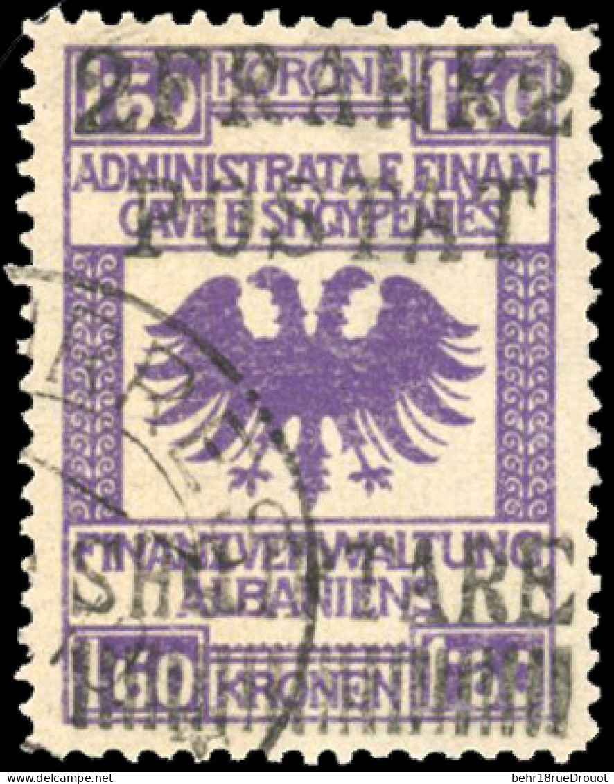 Obl. 79/87 - Série Complète. 9 Valeurs. N°82 Et 83 *. TB. - Albanie