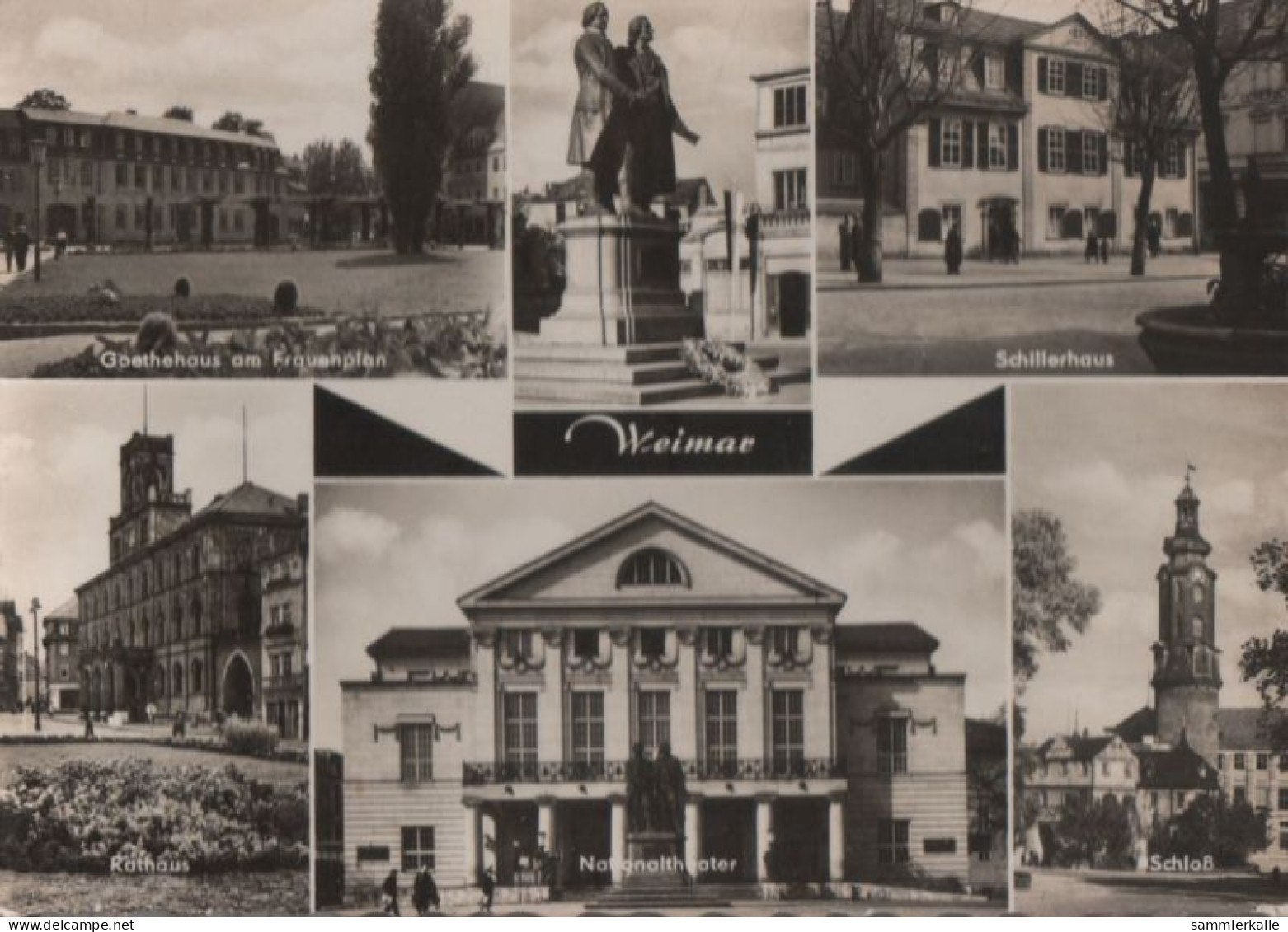 40026 - Weimar - U.a. Schloss - 1965 - Weimar