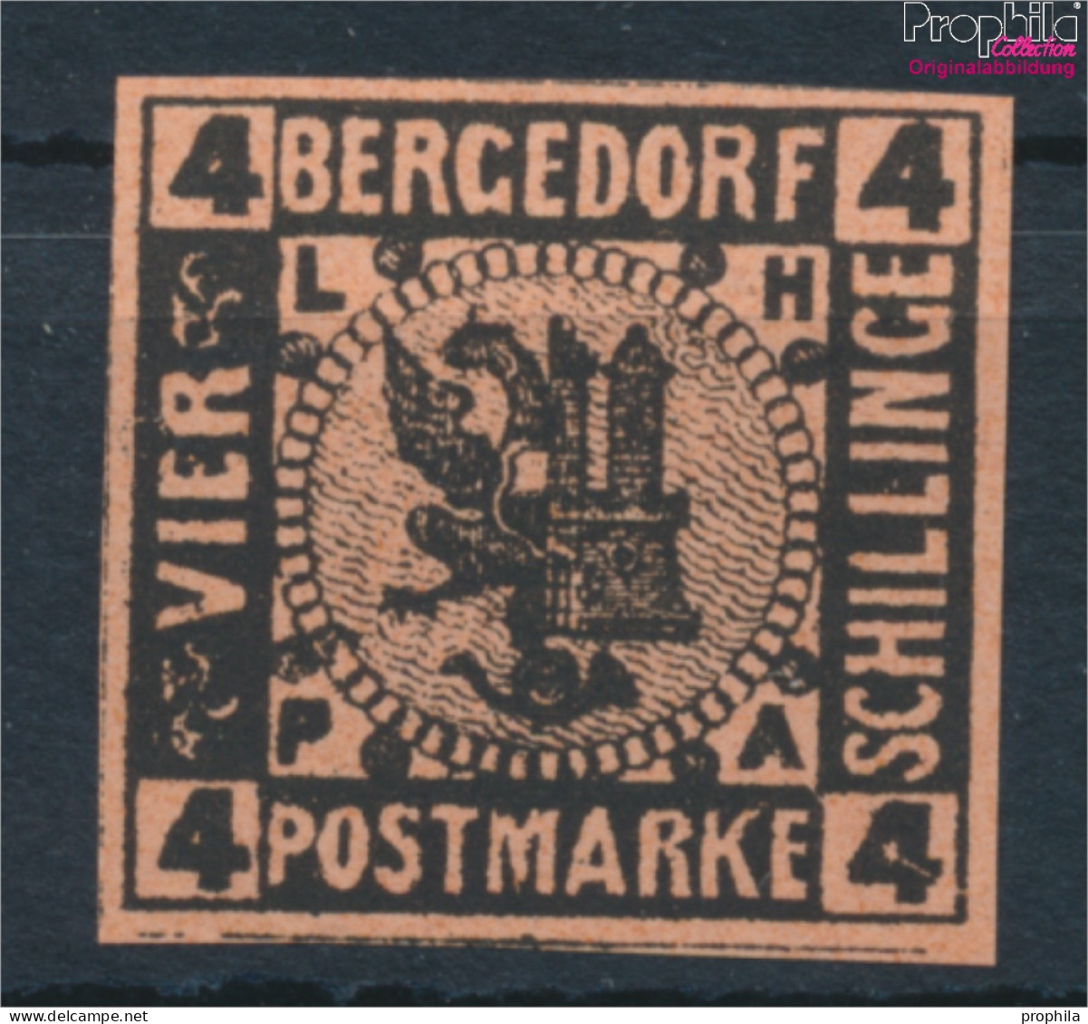 Bergedorf 5ND Neu- Bzw. Nachdruck Postfrisch 1887 Wappen (10348802 - Bergedorf
