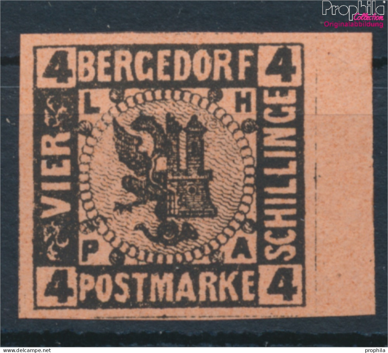 Bergedorf 5ND Neu- Bzw. Nachdruck Postfrisch 1887 Wappen (10348805 - Bergedorf