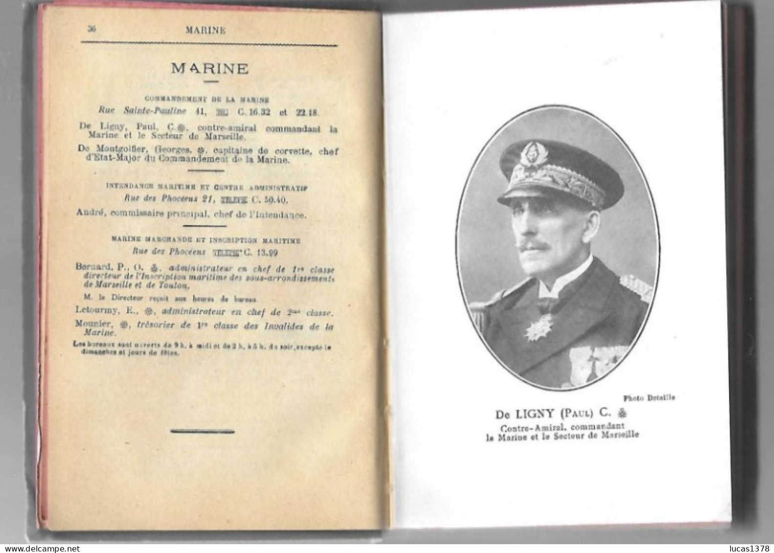 ANNUAIRE TOUT MARSEILLE ET TOUT AIX 1933 - Géographie