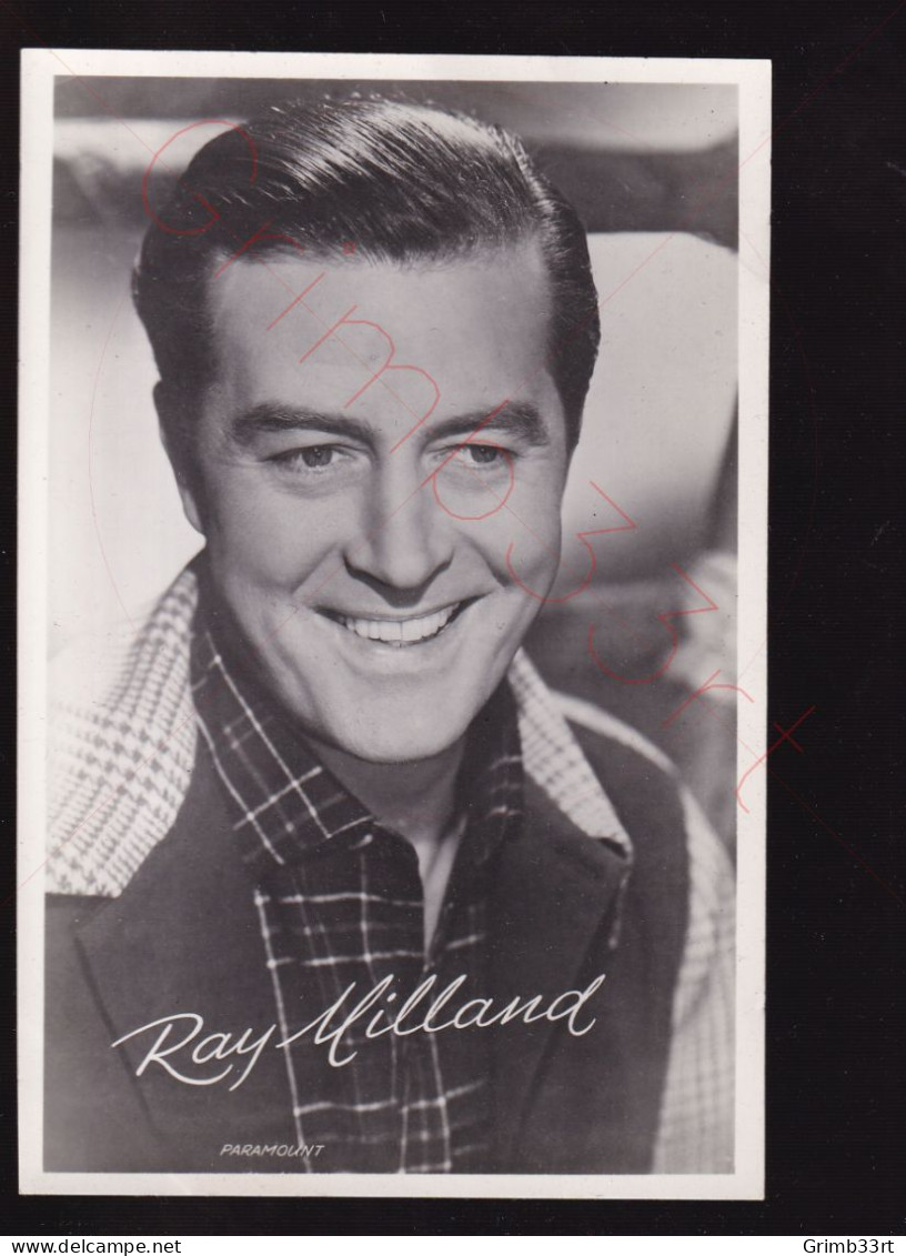 Ray Milland - Fotokaart - Schauspieler