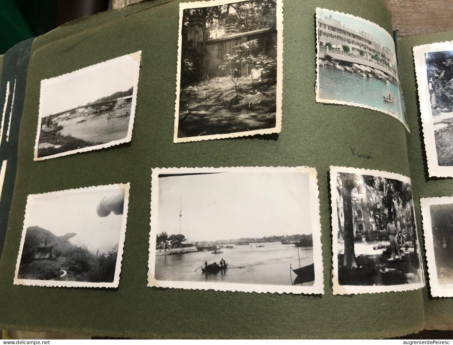 Album de photos d’un voyage en Indochine années 50