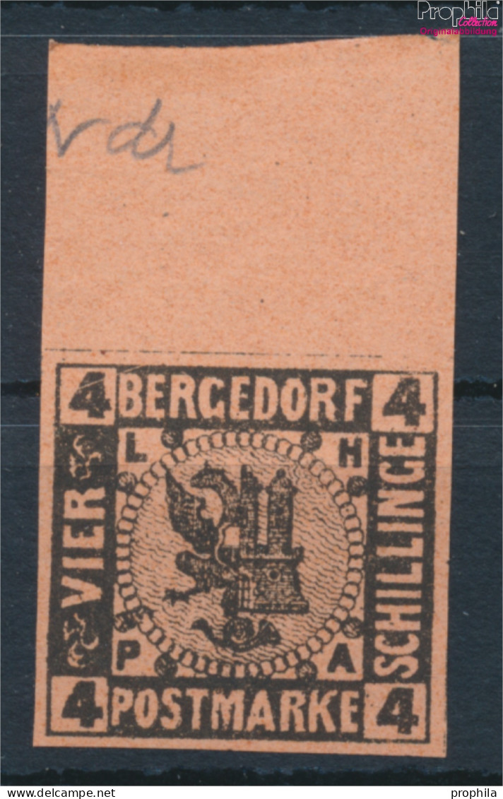 Bergedorf 5ND Neu- Bzw. Nachdruck Postfrisch 1887 Wappen (10348814 - Bergedorf