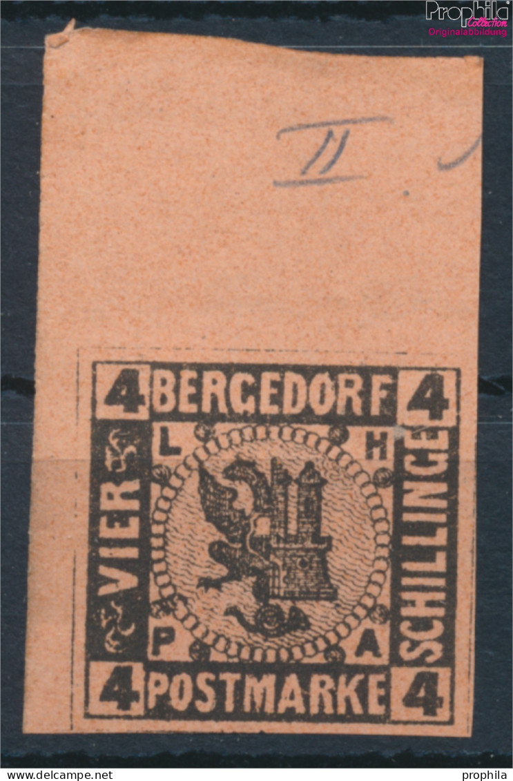 Bergedorf 5ND Neu- Bzw. Nachdruck Postfrisch 1887 Wappen (10348815 - Bergedorf