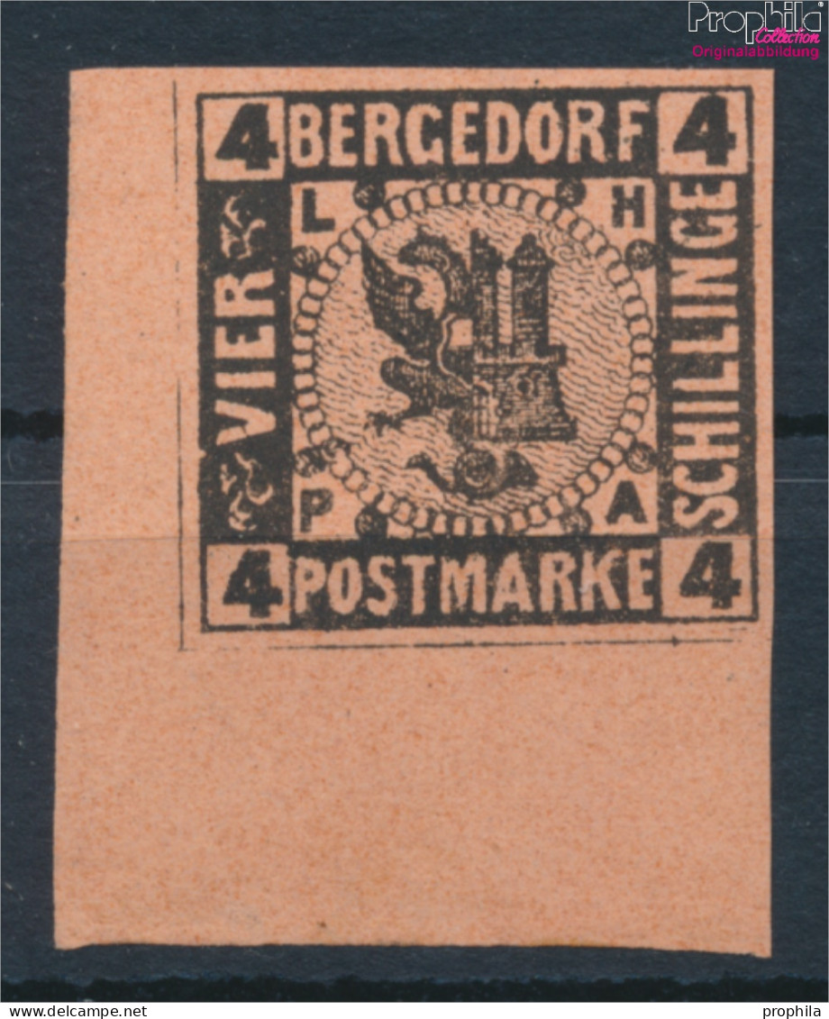 Bergedorf 5ND Neu- Bzw. Nachdruck Postfrisch 1887 Wappen (10348819 - Bergedorf