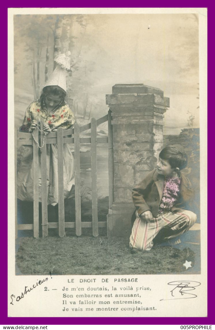 * Série De 5 Cp * G DE L'ETORE - Le Droit De Passage - Enfants - Elise - Série N° 648 - 1904 - Autres & Non Classés