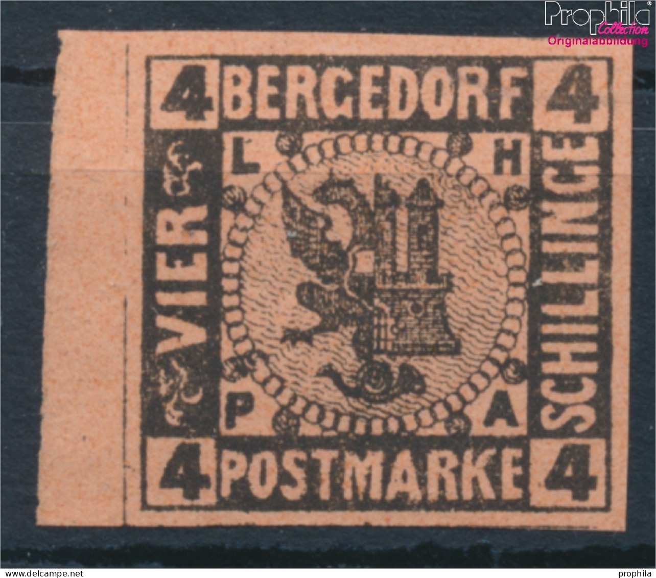 Bergedorf 5ND Neu- Bzw. Nachdruck Postfrisch 1887 Wappen (10348827 - Bergedorf