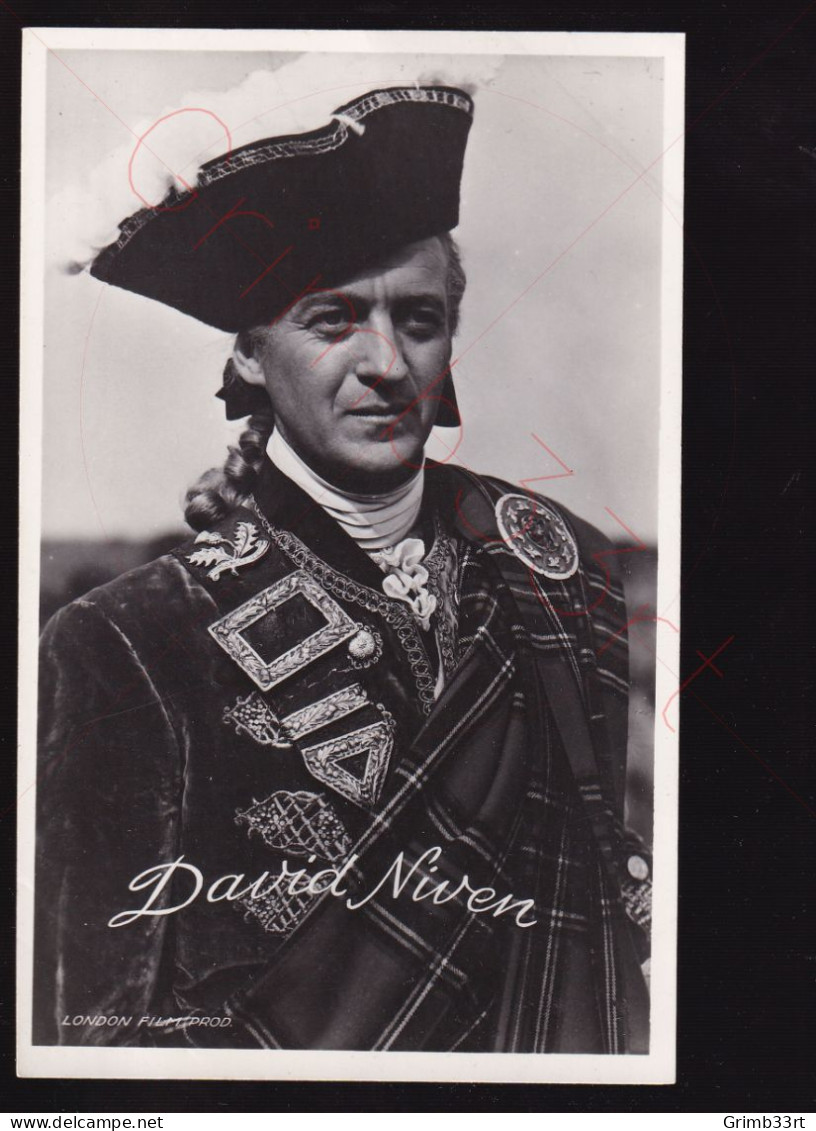 David Niven - Fotokaart - Schauspieler