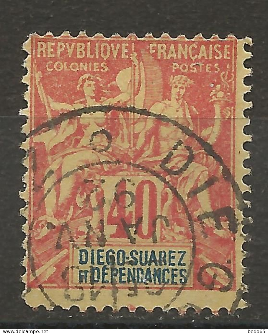 DIEGO-SUAREZ N° 34 Faux Fournier OBL / Used - Oblitérés