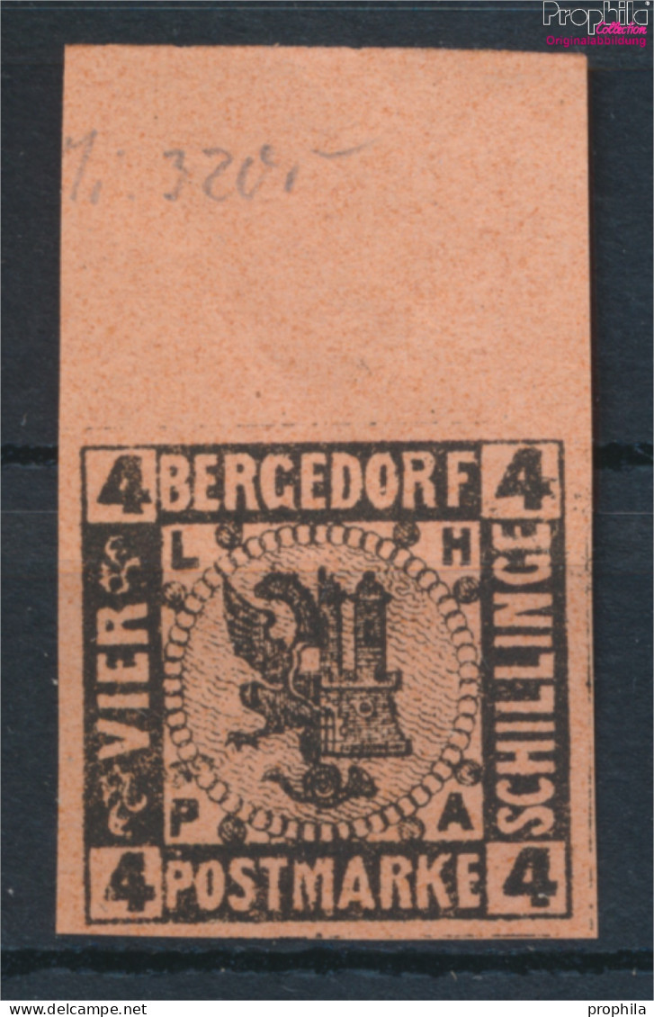 Bergedorf 5ND Neu- Bzw. Nachdruck Postfrisch 1887 Wappen (10348832 - Bergedorf