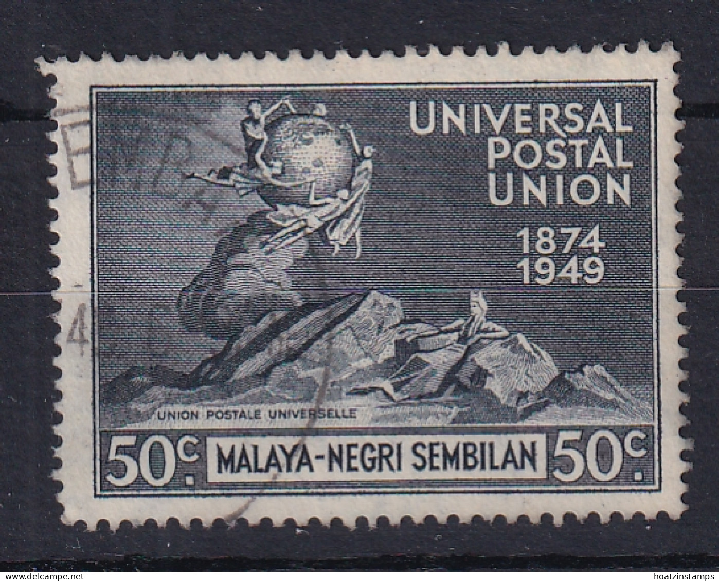 Malaya - Negri Sembilan: 1949   U.P.U.   SG66   50c   Used - Negri Sembilan