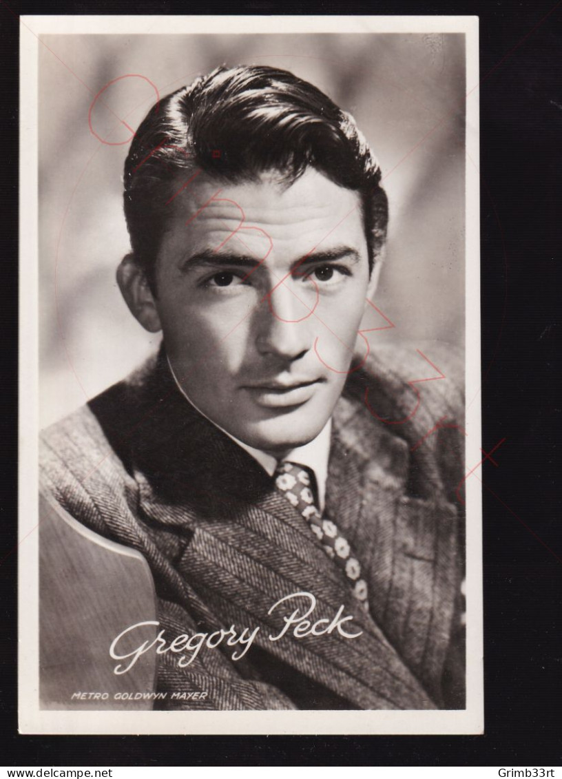 Gregory Peck - Fotokaart - Schauspieler