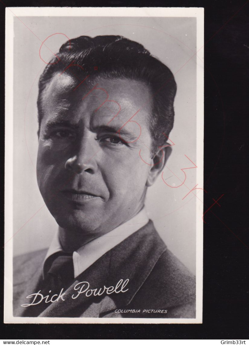 Dick Powell - Fotokaart - Schauspieler
