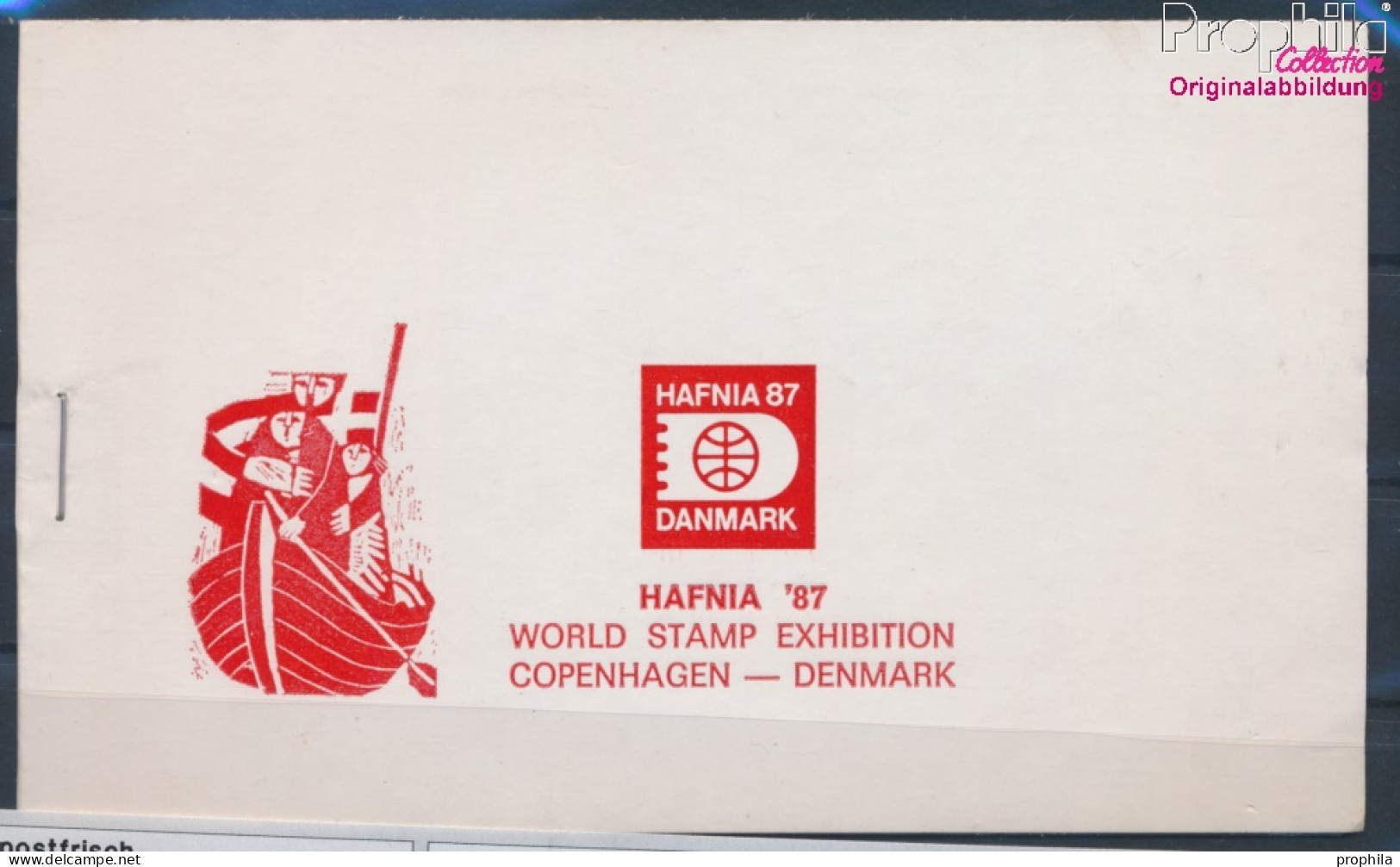 Israel 596Ph MH (kompl.Ausg.) Phasendrucke Markenheftchen Postfrisch 1987 Rettung Dänischer Juden (10369112 - Nuevos (sin Tab)