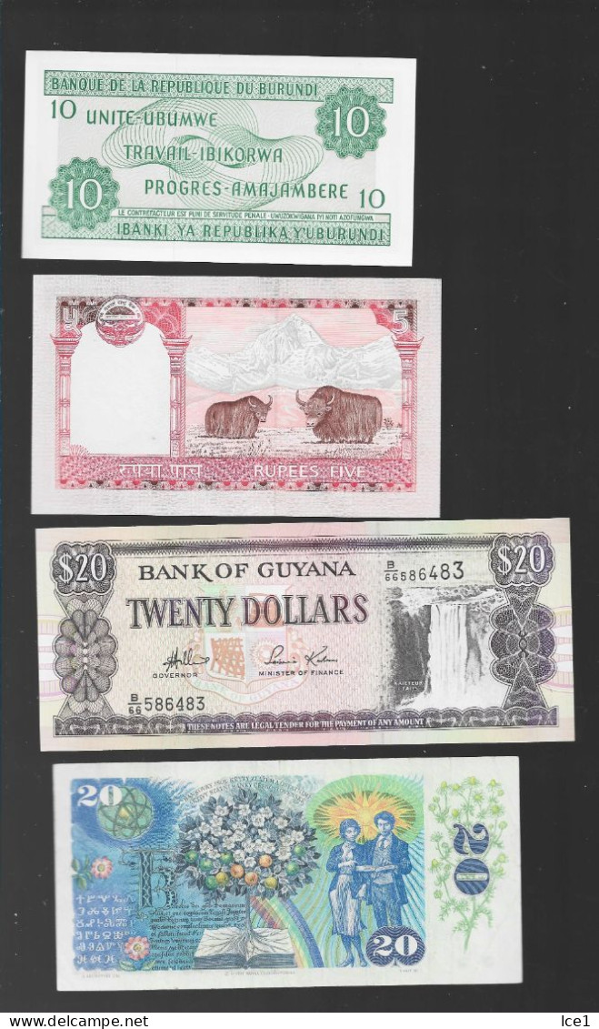 Lot A42   20 Billets   Port En Plus - Lots & Kiloware - Banknotes