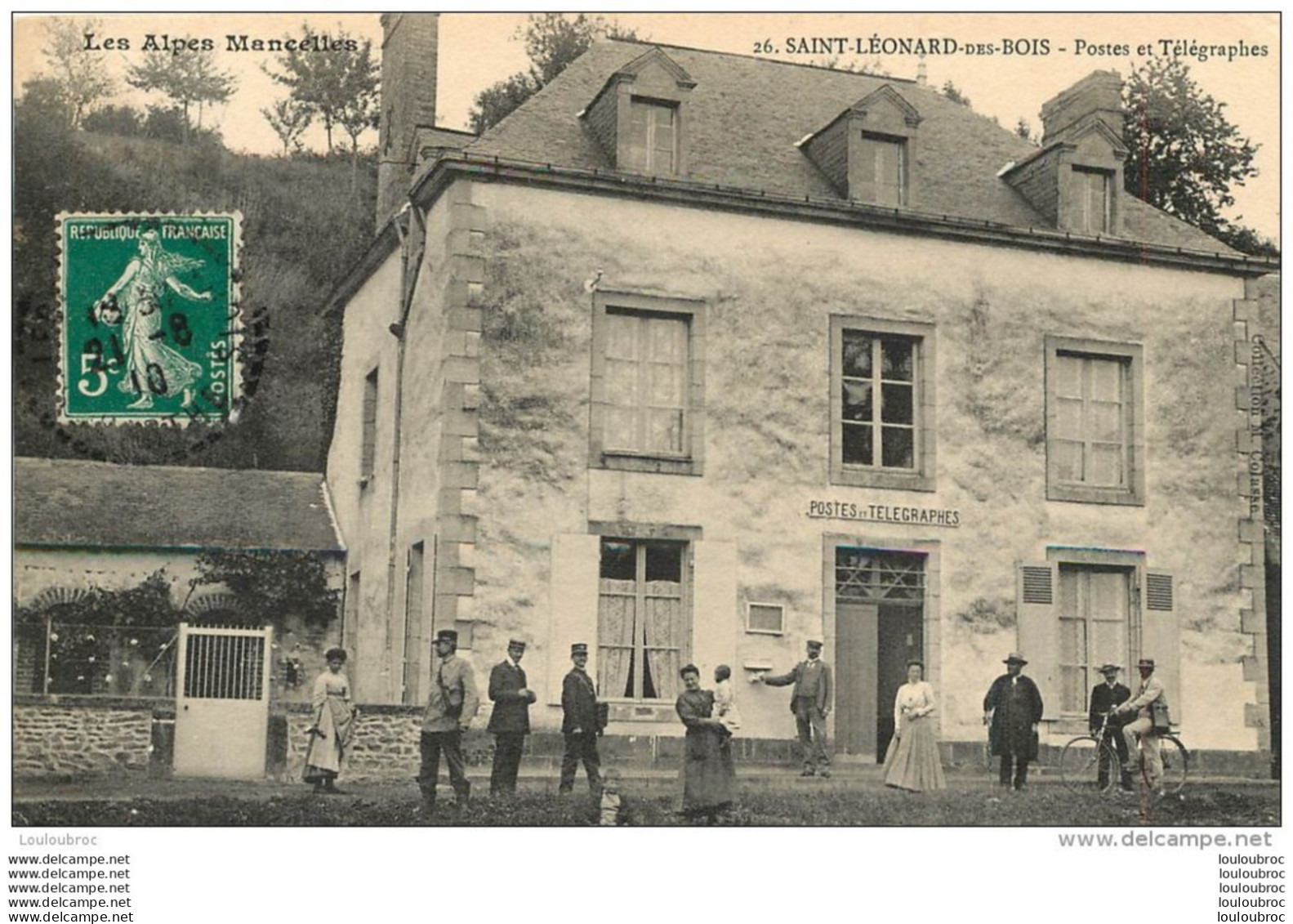 SAINT LEONARD DES BOIS POSTES ET TELEGRAPHES Ref1 - Saint Leonard Des Bois