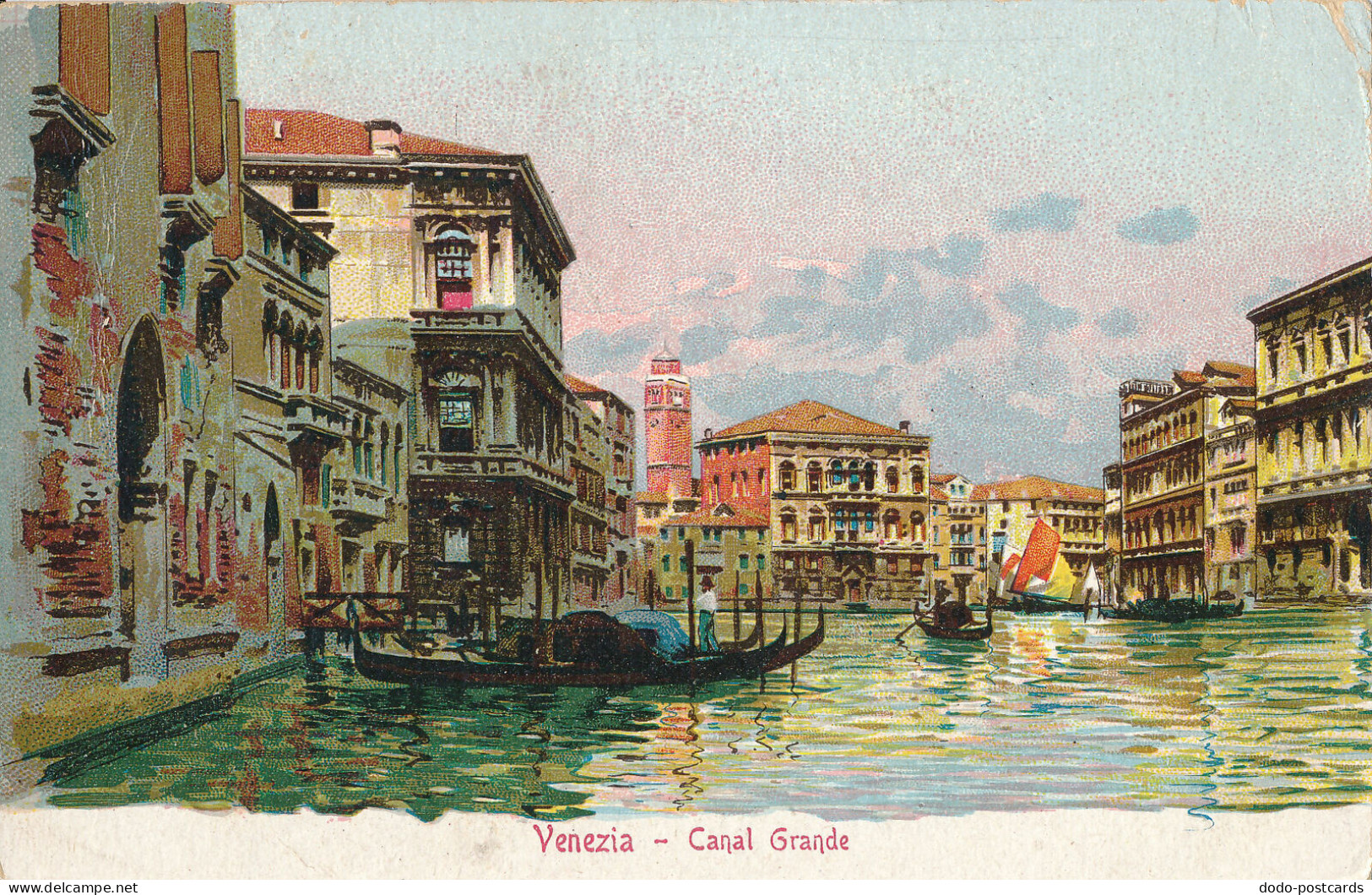 PC41916 Venezia. Canal Grande. Gobbato - World
