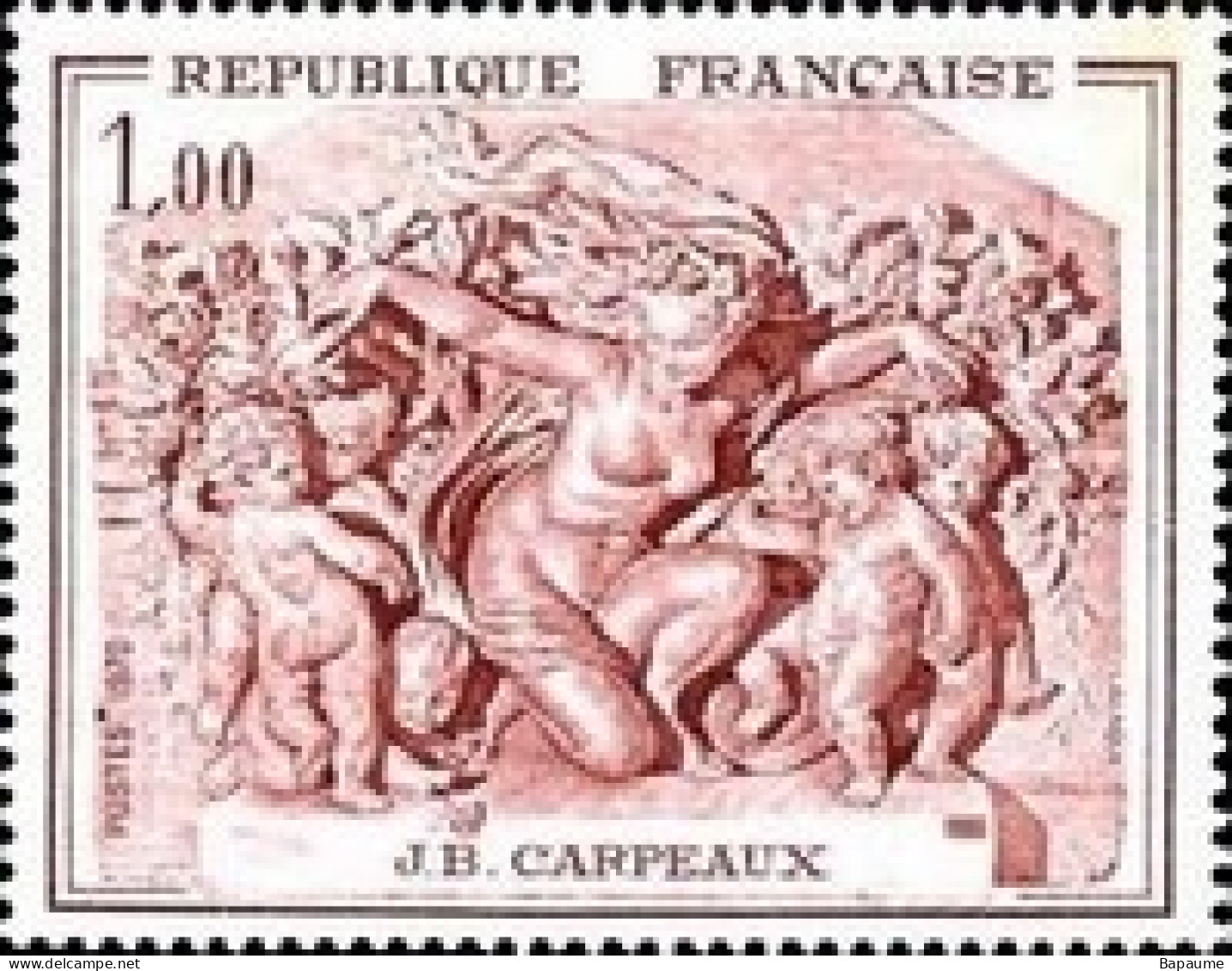 France - Yvert & Tellier N°1641 - Sculpture "Le Triomphe De Flore" - Neuf** NMH Cote Catalogue 0,80€ - Nuevos
