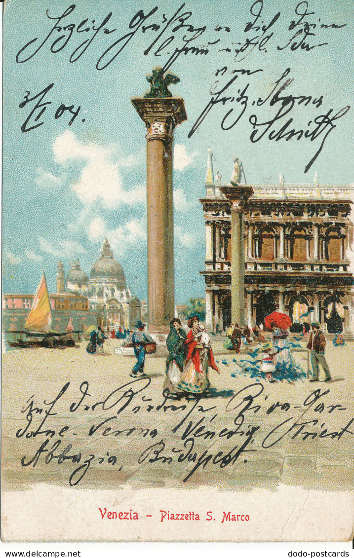 PC40153 Venezia. Piazzetta S. Marco. Gobbato. B. Hopkins - World