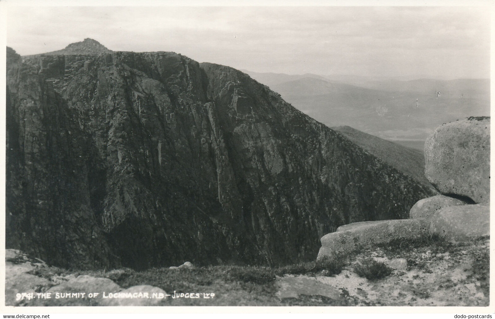 PC41762 The Summit Of Lochnagar. N. B. Judges Ltd. No 9741 - World