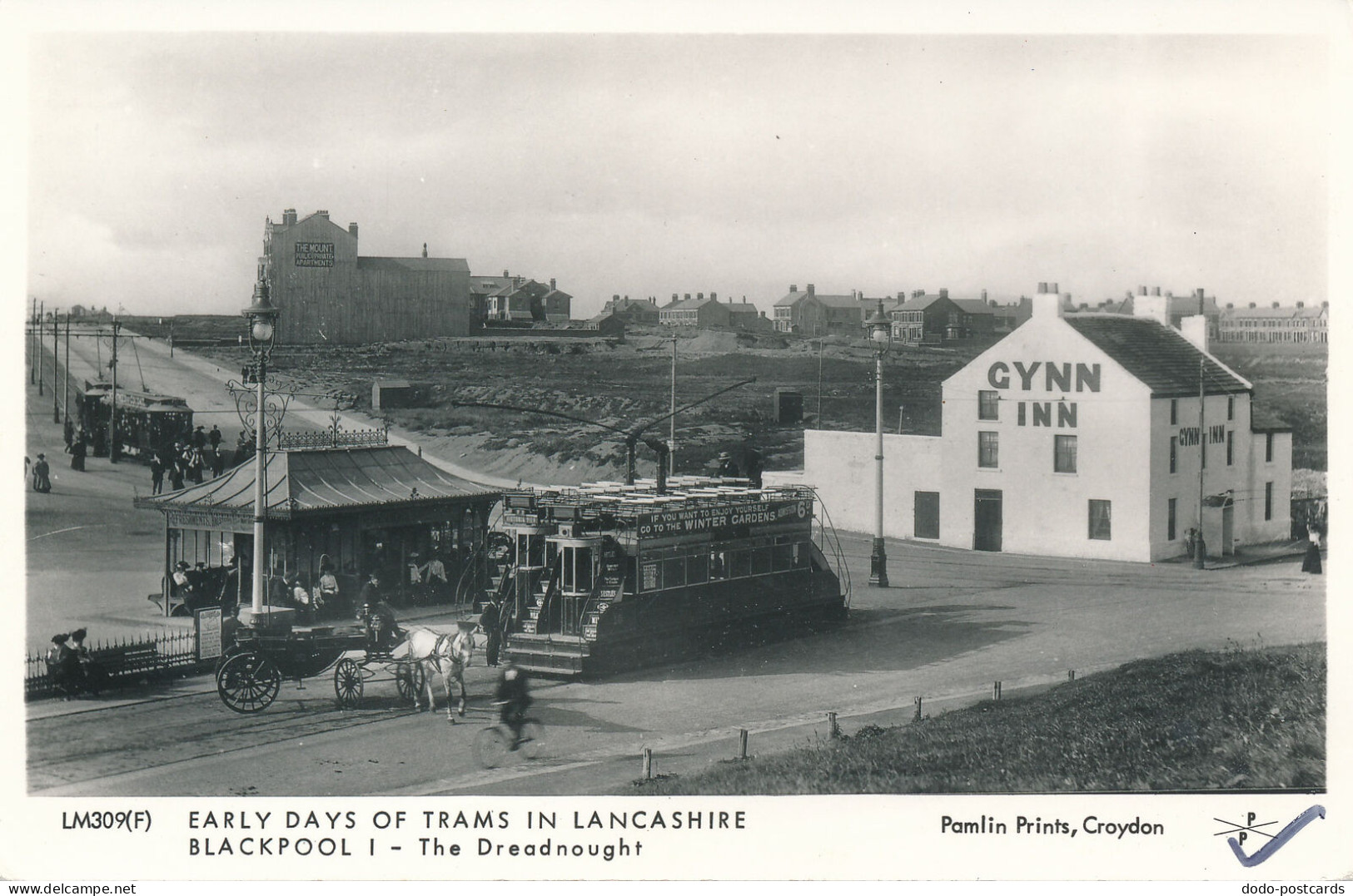 PC41817 Early Days Of Trams In Lancashire. Blackpool. The Dreadnought. Pamlin - World