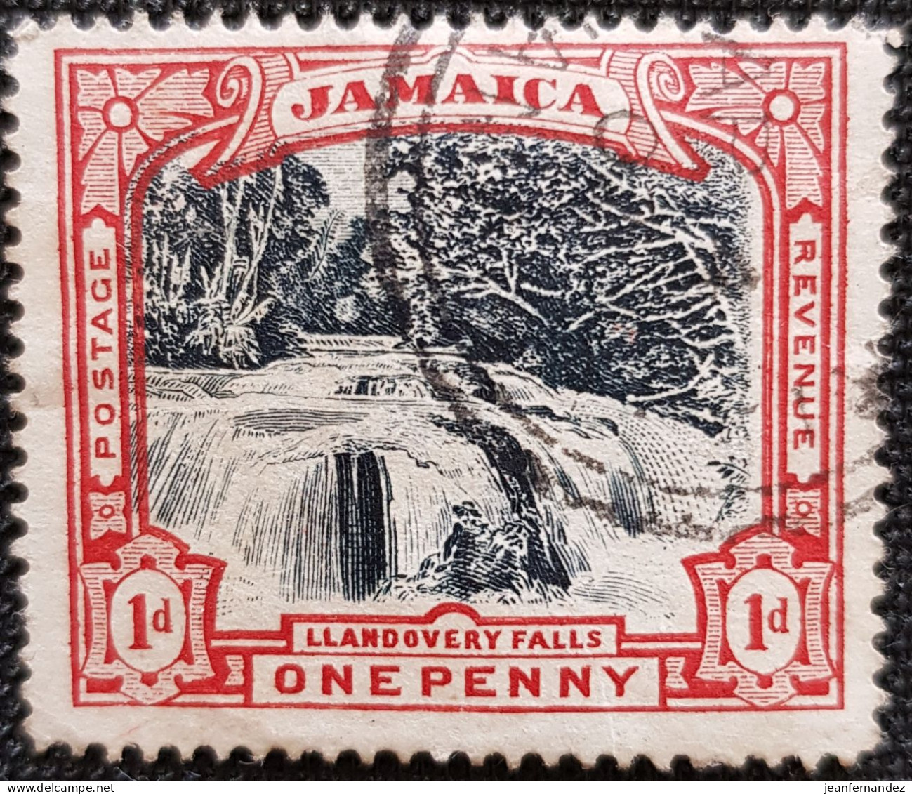 Grande-Bretagne (ex-colonies & Protectorats) > Jamaïque 1901 Llandovery Falls  Stampworld N° 32 - Jamaïque (...-1961)