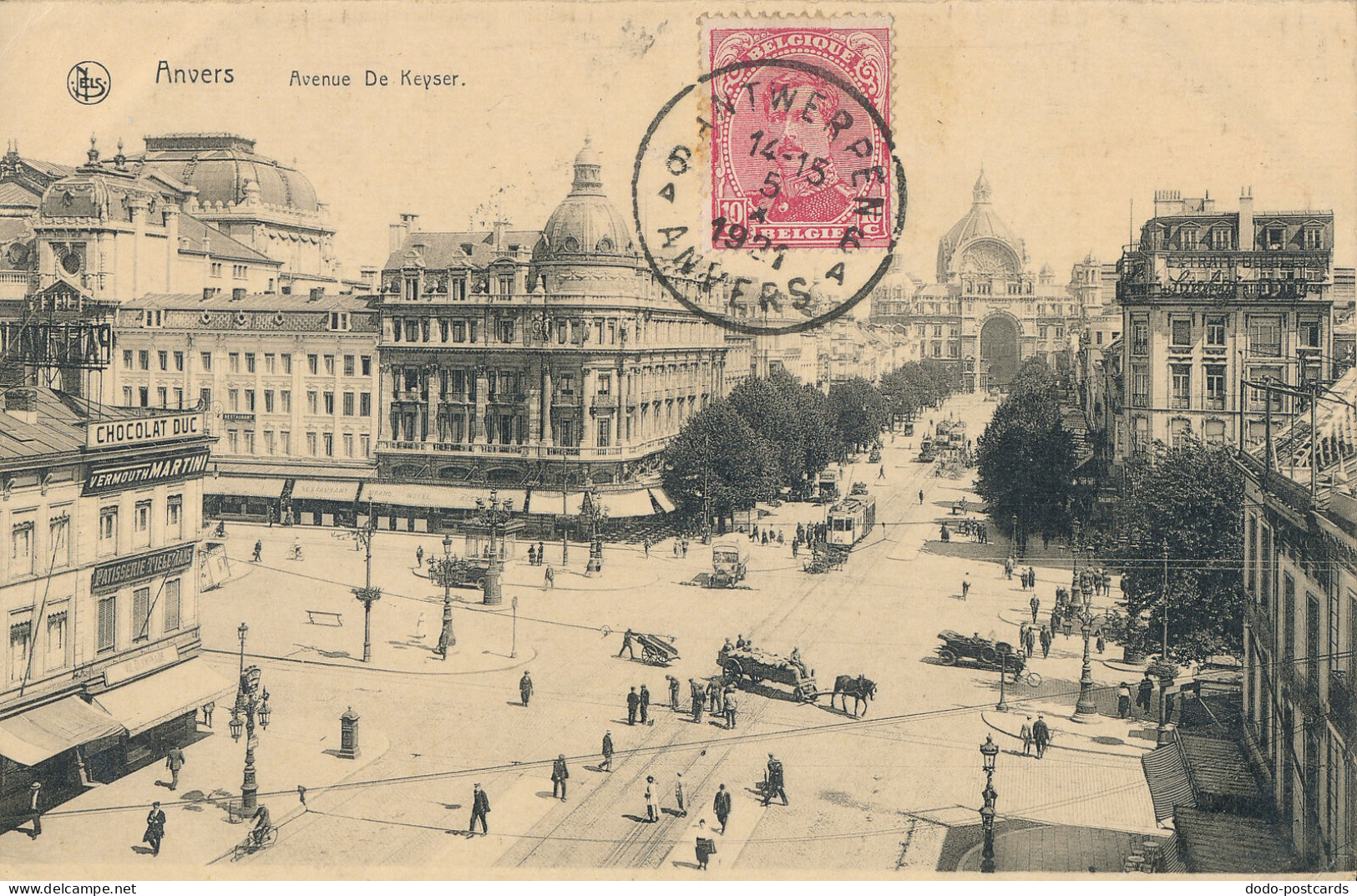 PC37977 Anvers. Avenue De Keyser. Ern. Thill. Nels. 1921 - World