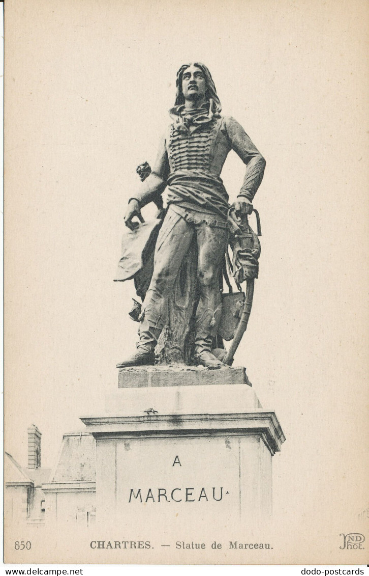 PC38429 Chartres. Statue De Marceau. Neurdein Freres. No 850. B. Hopkins - World