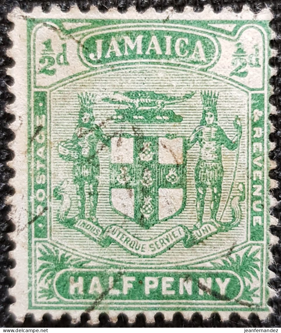 Grande-Bretagne (ex-colonies & Protectorats) > Jamaïque 1905 -1907 Coat Of Arms Stampworld N° 43 - Jamaica (...-1961)