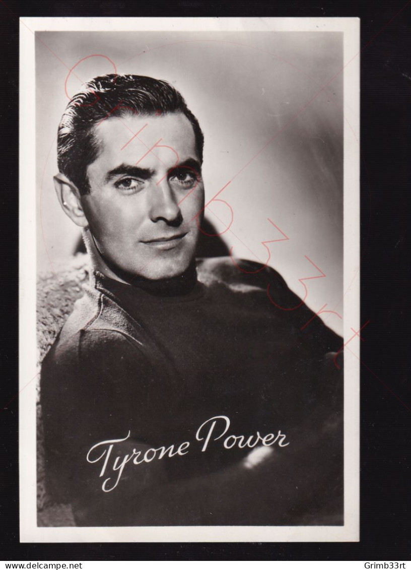 Tyrone Power - Fotokaart - Schauspieler