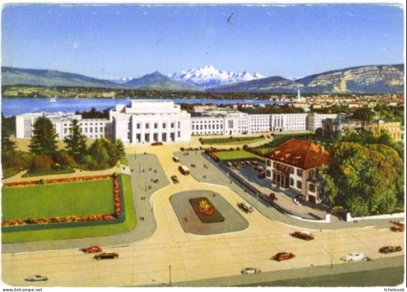 (99). Suisse. Geneve. 3 Cp. Le Monument International De La Reformation Oblit 1959 & Palais Des Nations & 7993 - Genève