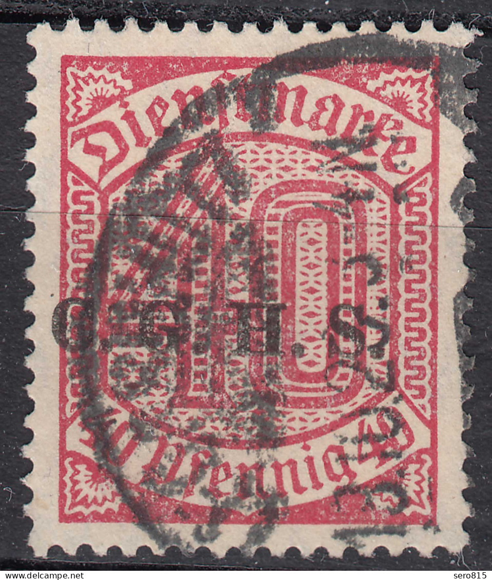 Oberschlesien - Upper Silesia Mi. D13 Overprint 40 Pfennig Gebraucht Used 1920 - Silezië