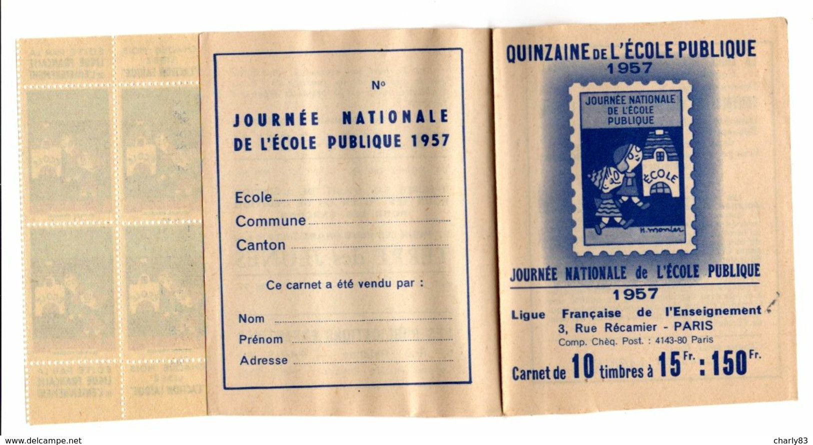 QUINZAINE DE  L'ECOLE  PUBLIQUE 1957 N62 - Autres & Non Classés