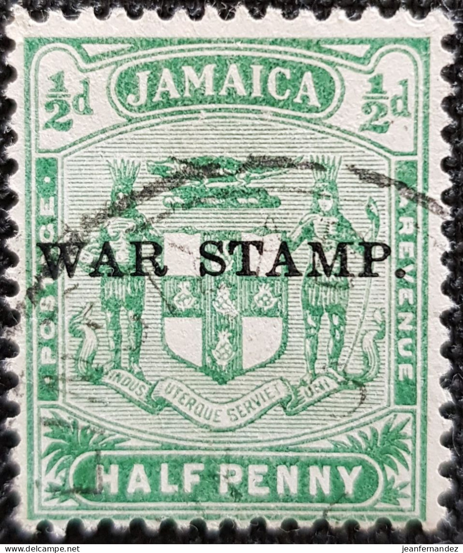 Grande-Bretagne (ex-colonies & Protectorats) > Jamaïque 1916 Overprinted "WAR STAMP"  Stampworld N° 68 - Jamaïque (...-1961)