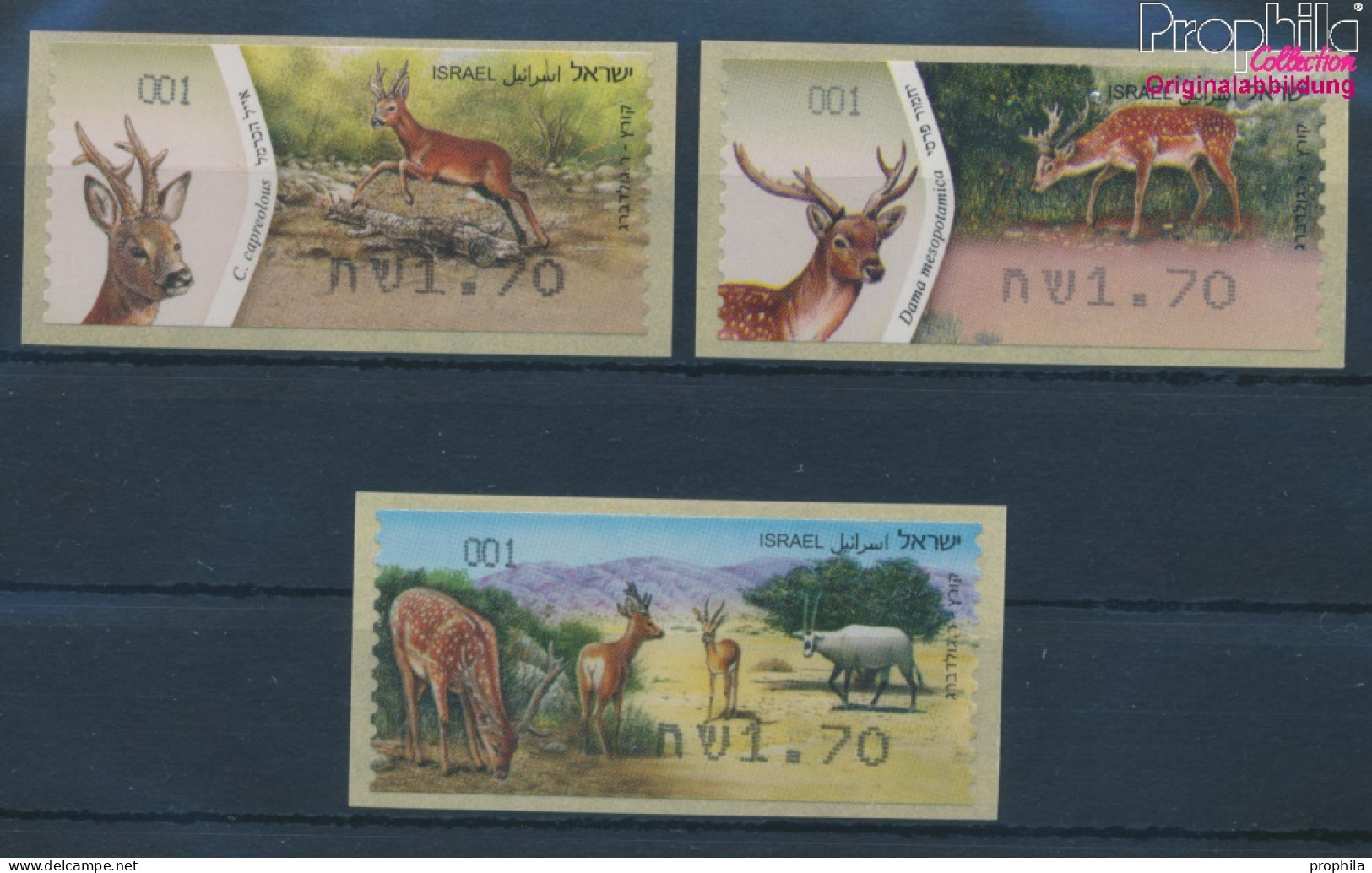 Israel ATM76-ATM78 Postfrisch 2011 Automatenmarken (10369138 - Franking Labels