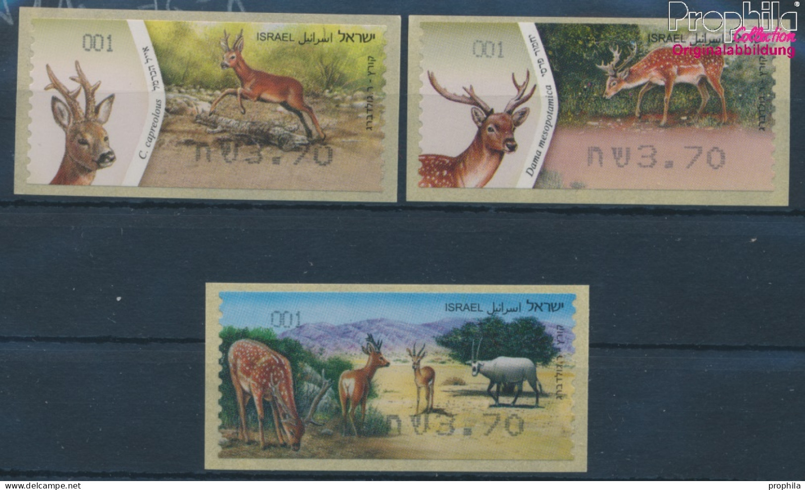 Israel ATM76-ATM78 Postfrisch 2011 Automatenmarken (10369141 - Franking Labels