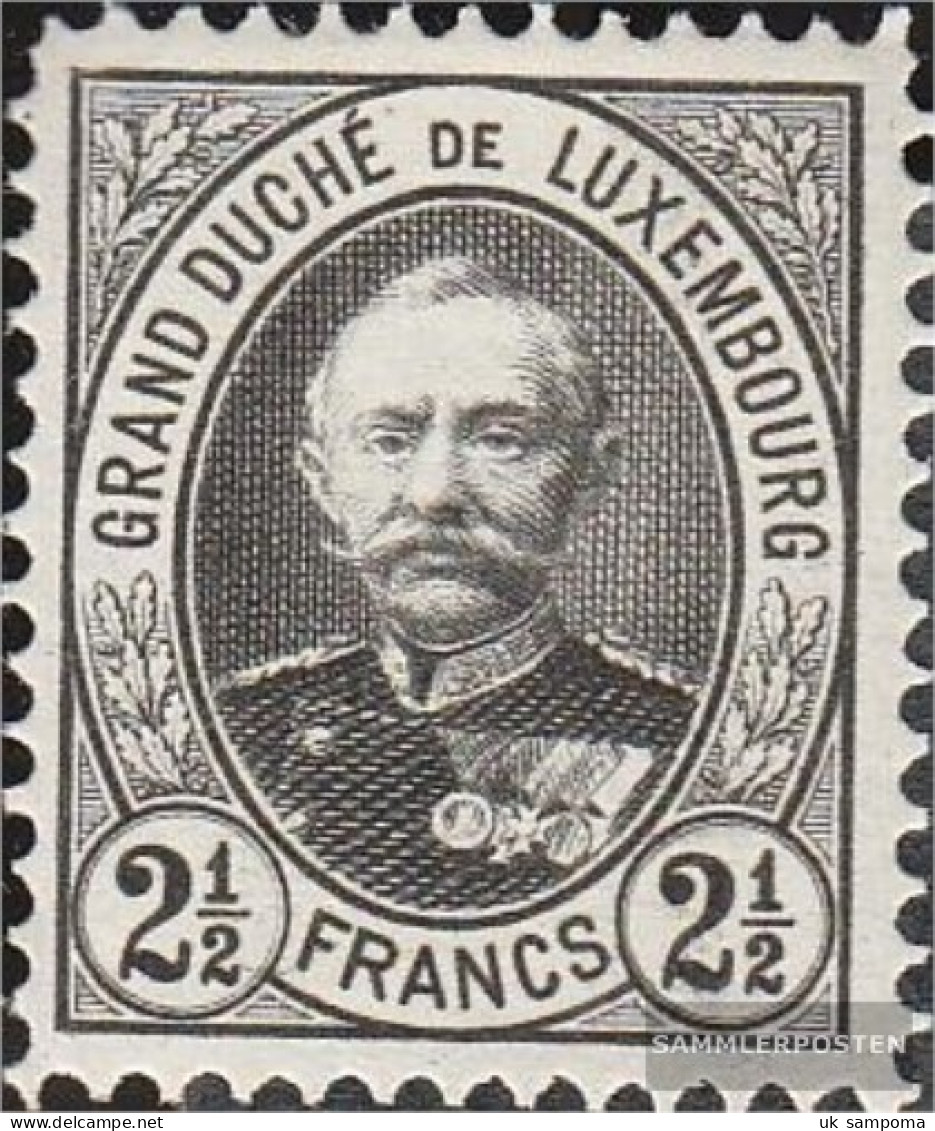 Luxembourg 65B Unmounted Mint / Never Hinged 1891 Adolf - 1891 Adolfo Di Fronte