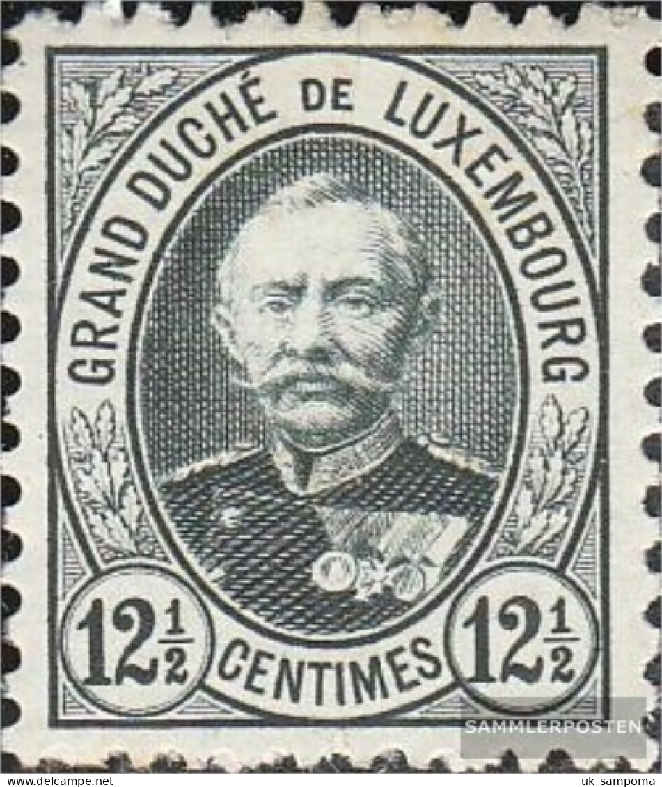 Luxembourg 58C Unmounted Mint / Never Hinged 1891 Adolf - 1891 Adolfo Di Fronte