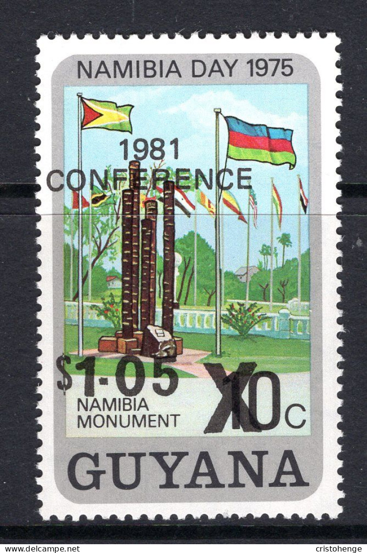 Guyana 1981 Liberation Of Southern Africa Conference HM (SG 768) - Guyane (1966-...)