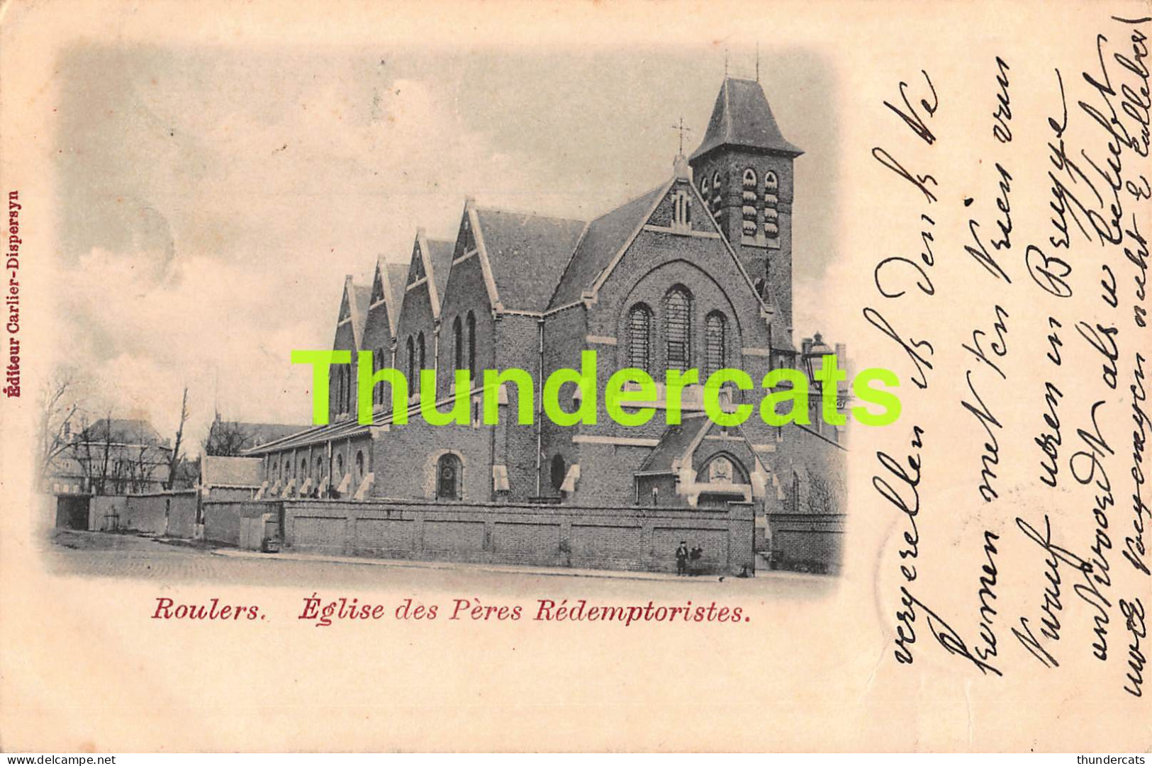 CPA ROESELARE ROESELAERE ROULERS EGLISE DES PERES REDEMPTORISTES  - Roeselare